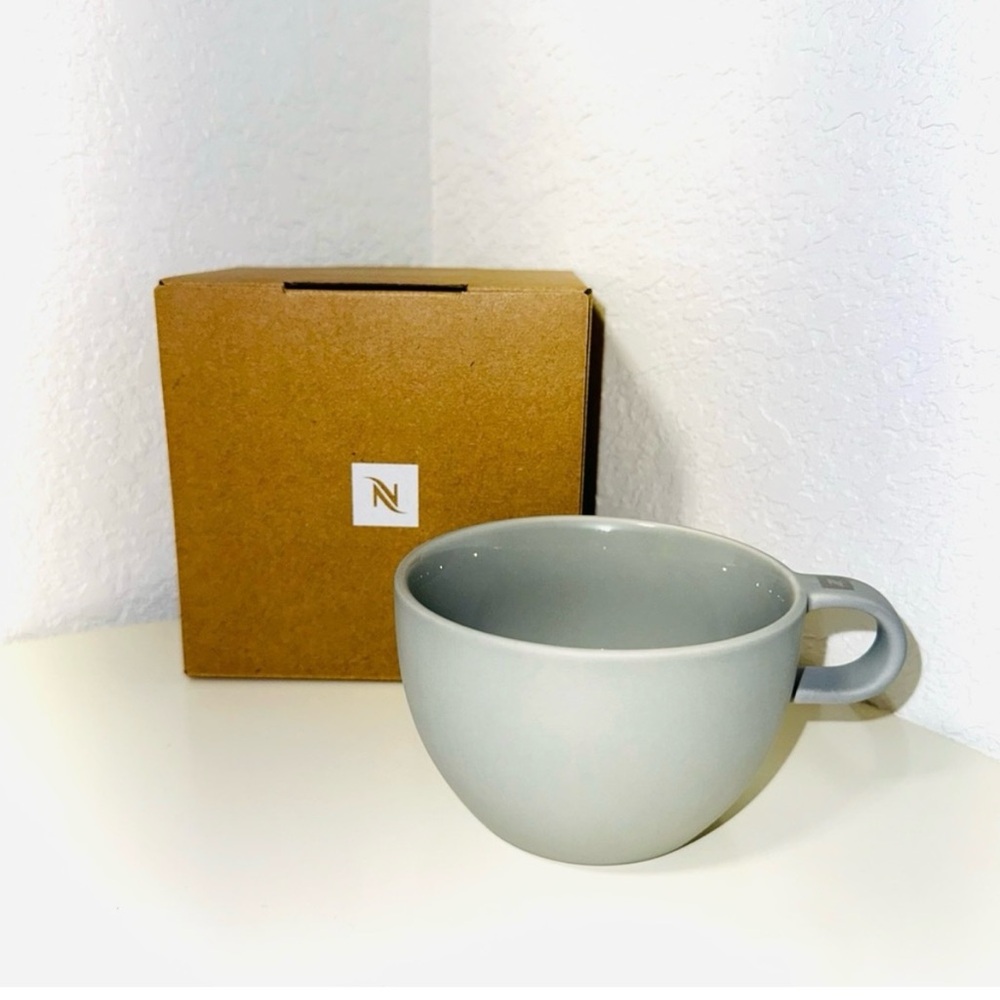Nespresso Green/Gray Cappuccino Cup